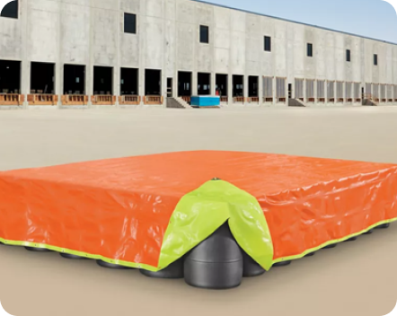 Hi-Visibility Heavy Duty Woven Tarp