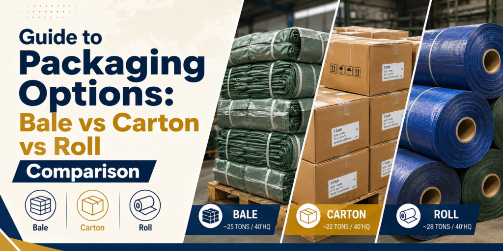 Guide to Packaging Options: Bale vs Carton vs Roll