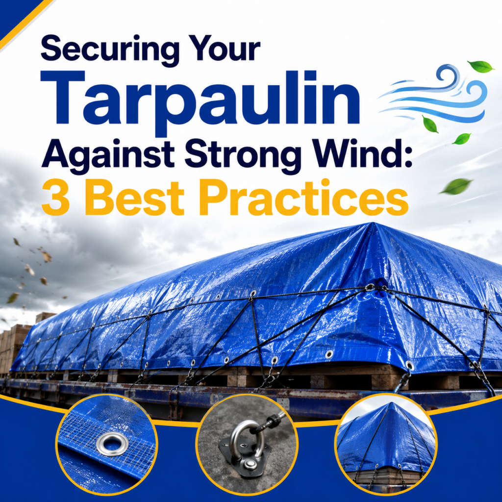 Securing Your Tarpaulin Against Strong Wind: 3 Best Practices 1 Securing Your Tarpaulin Against Strong Wind