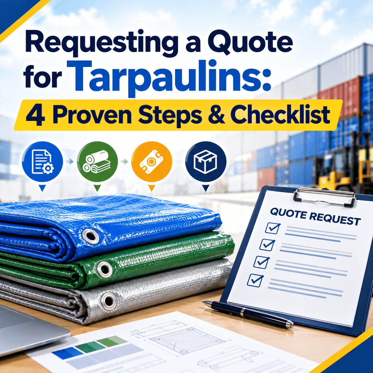 Requesting a Quote for Tarpaulins: 4 Proven Steps & Checklist